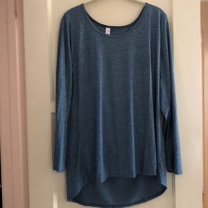 never worn, long sleeve